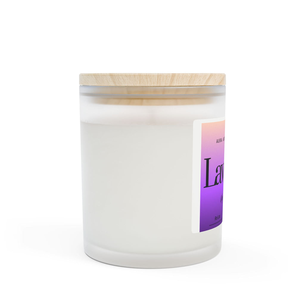 Frosted Glass Candle, 11oz