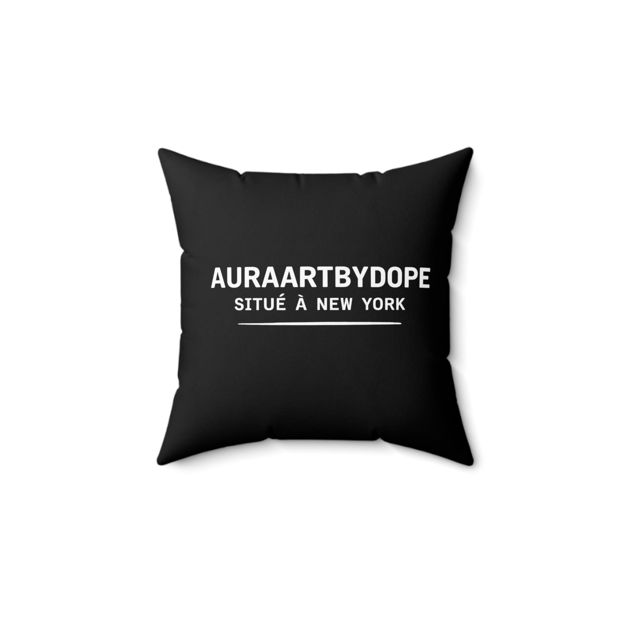 Spun Polyester Square Pillow