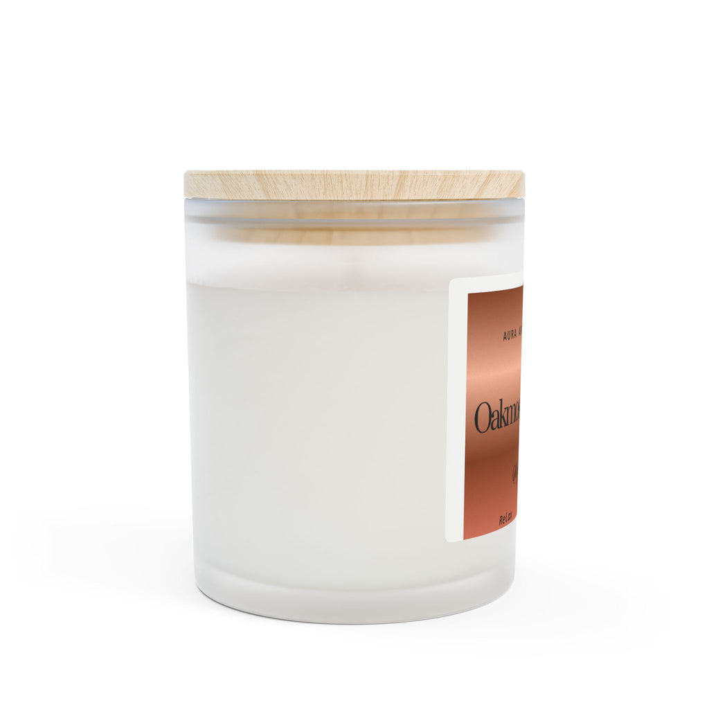 Frosted Glass Candle, 11oz