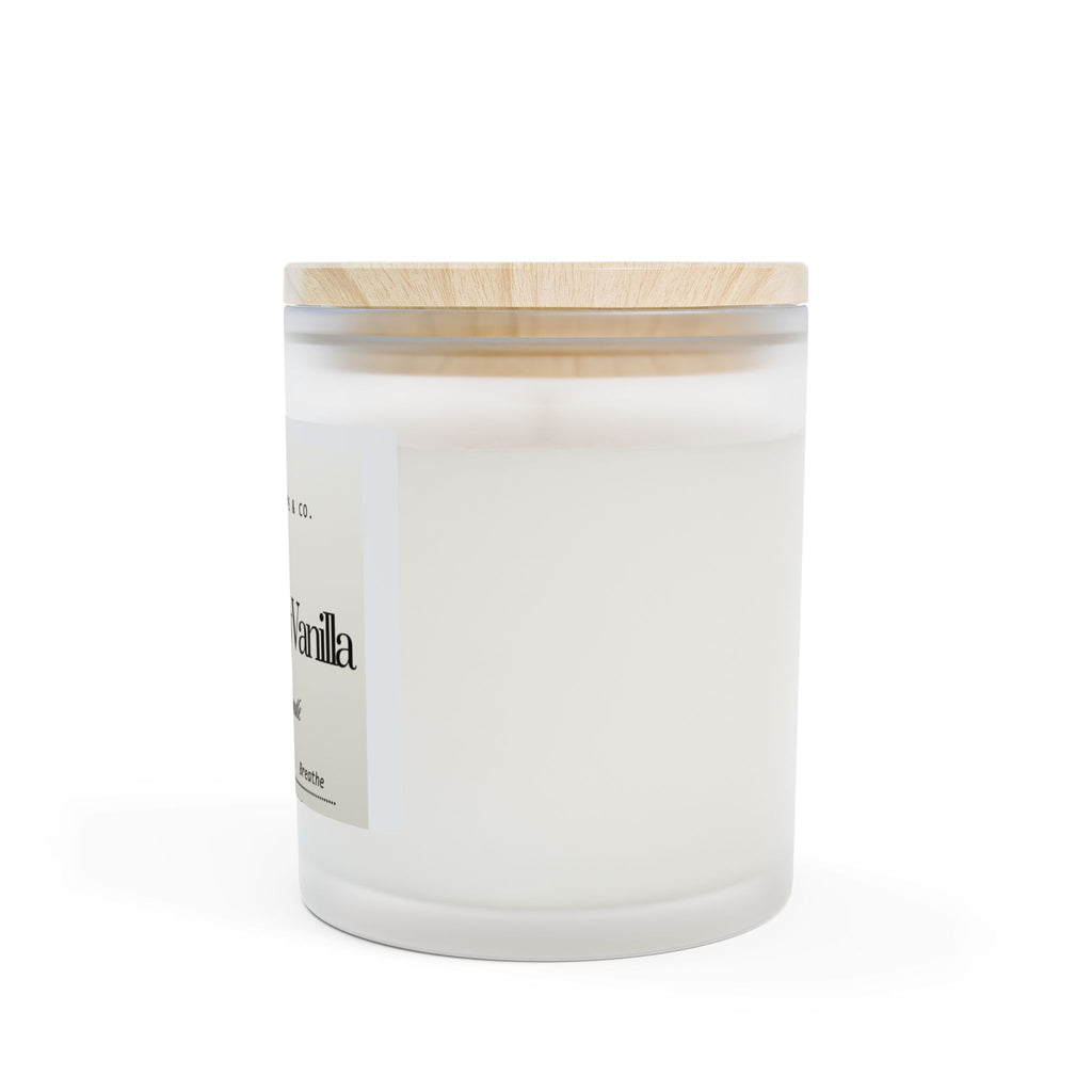Frosted Glass Candle, 11oz