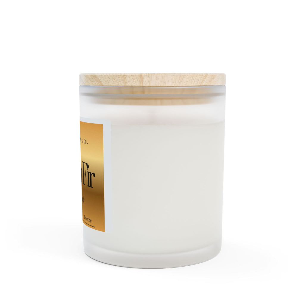 Frosted Glass Candle, 11oz