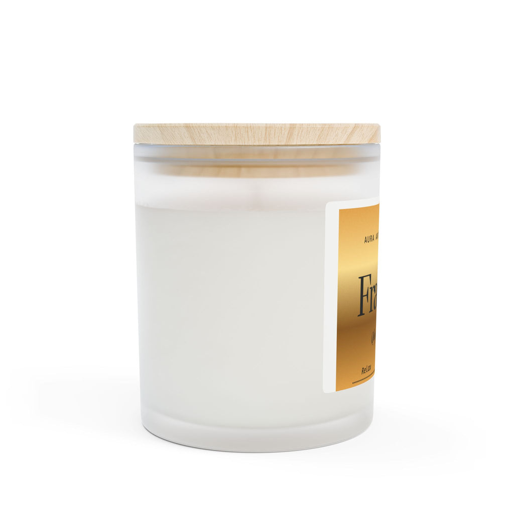 Frosted Glass Candle, 11oz