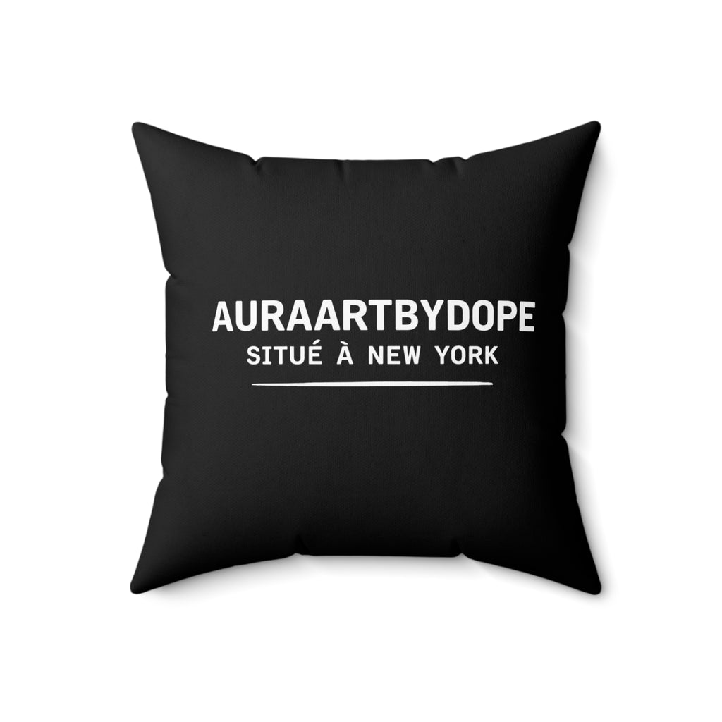 Spun Polyester Square Pillow
