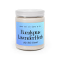 Scented Soy Candles with White Lid, 9oz