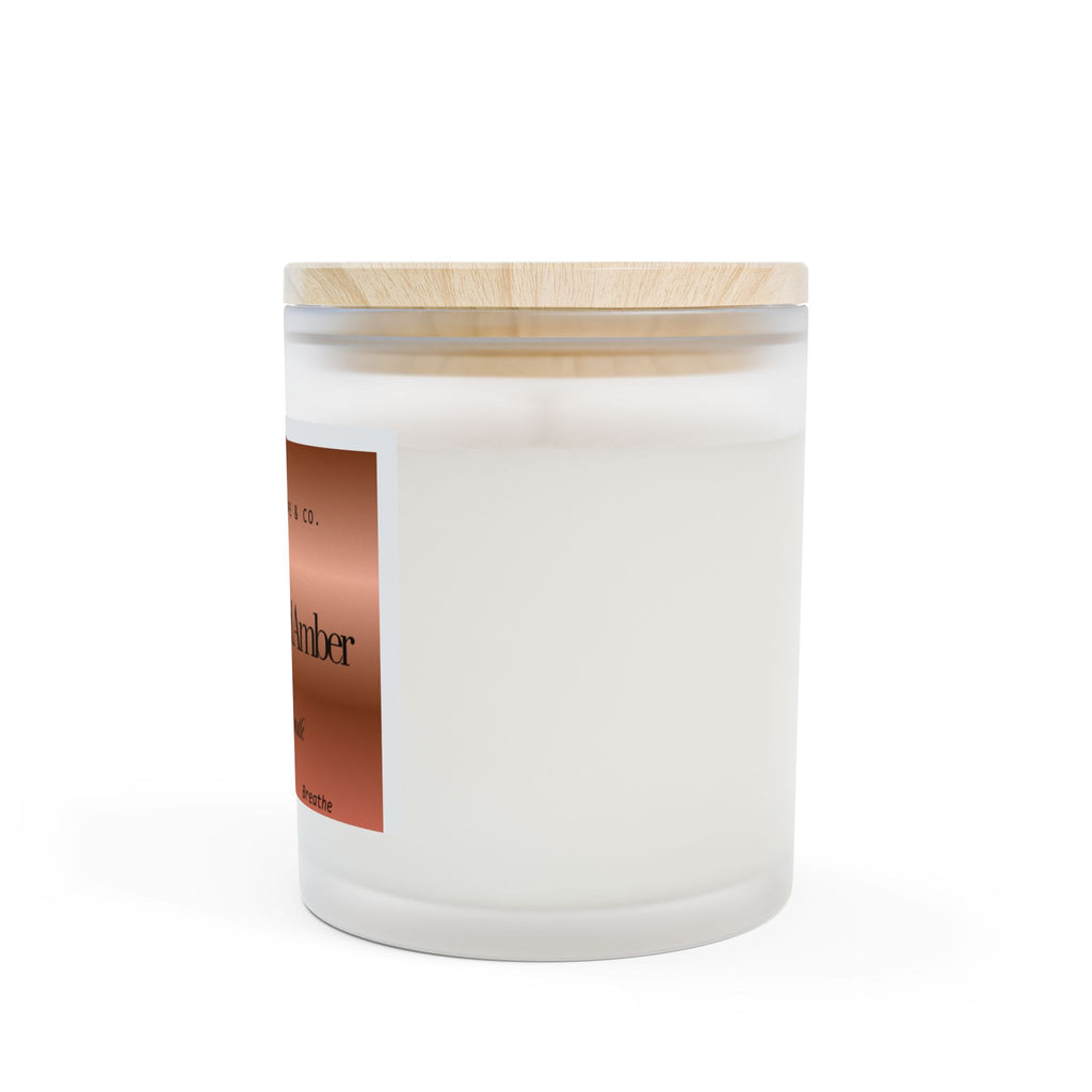 Frosted Glass Candle, 11oz