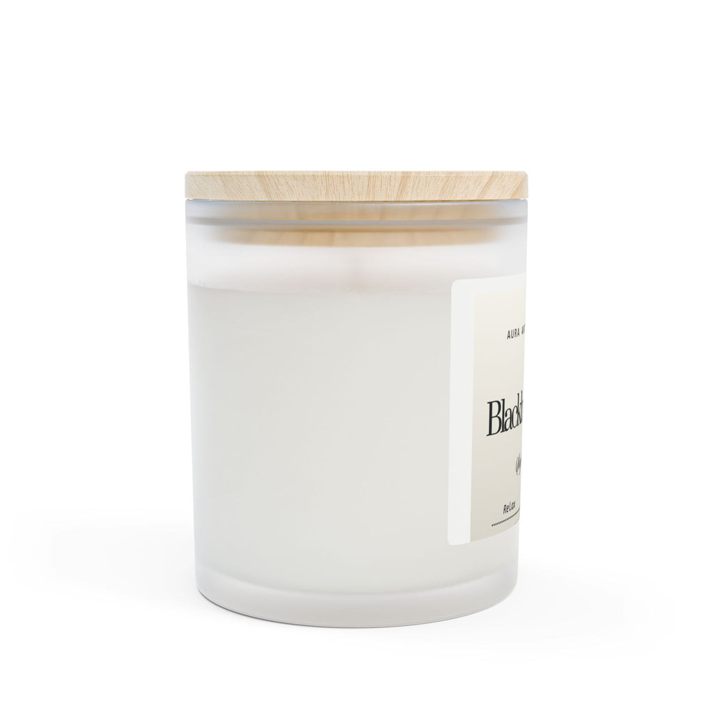 Frosted Glass Candle, 11oz