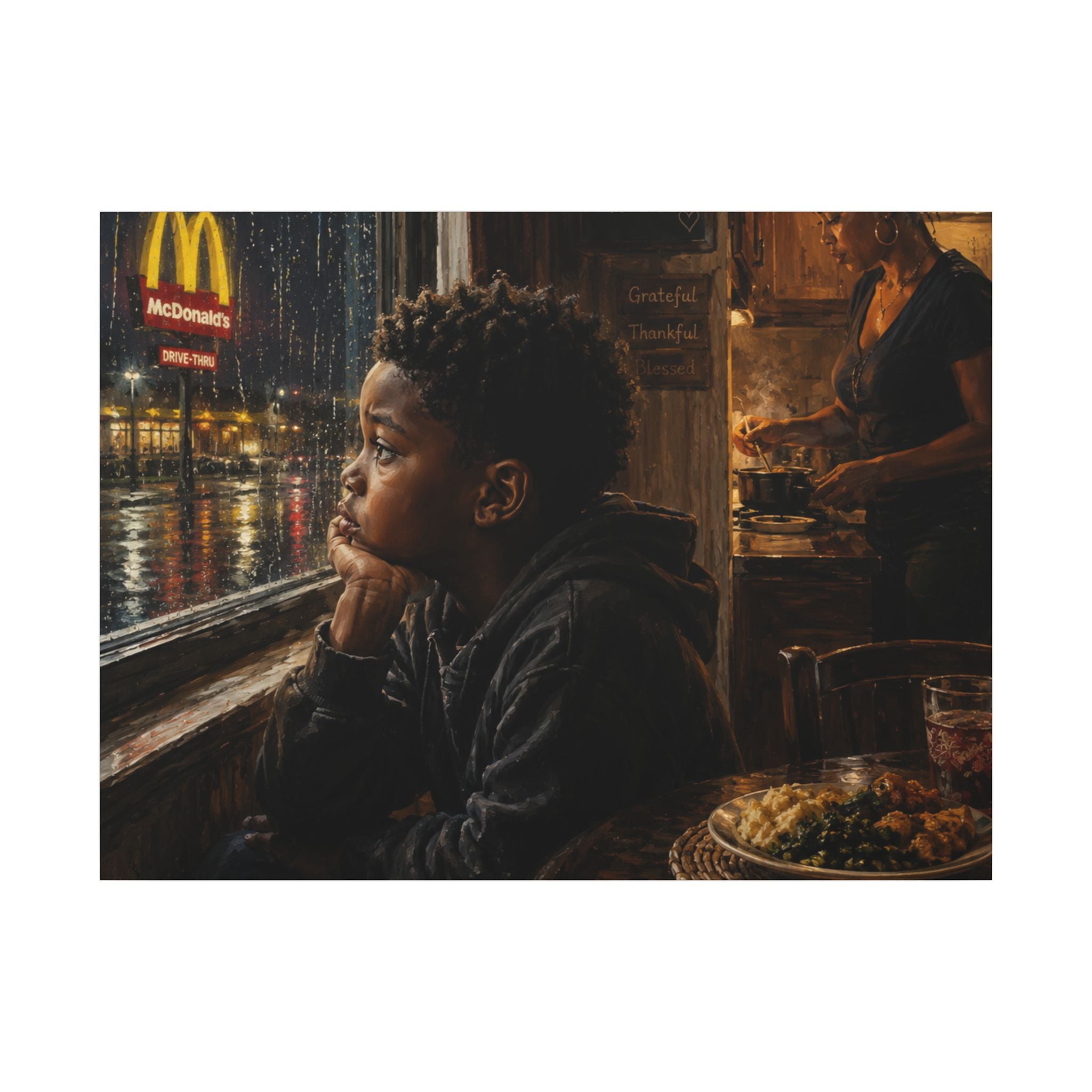 McDonald’s at Home Matte Canvas