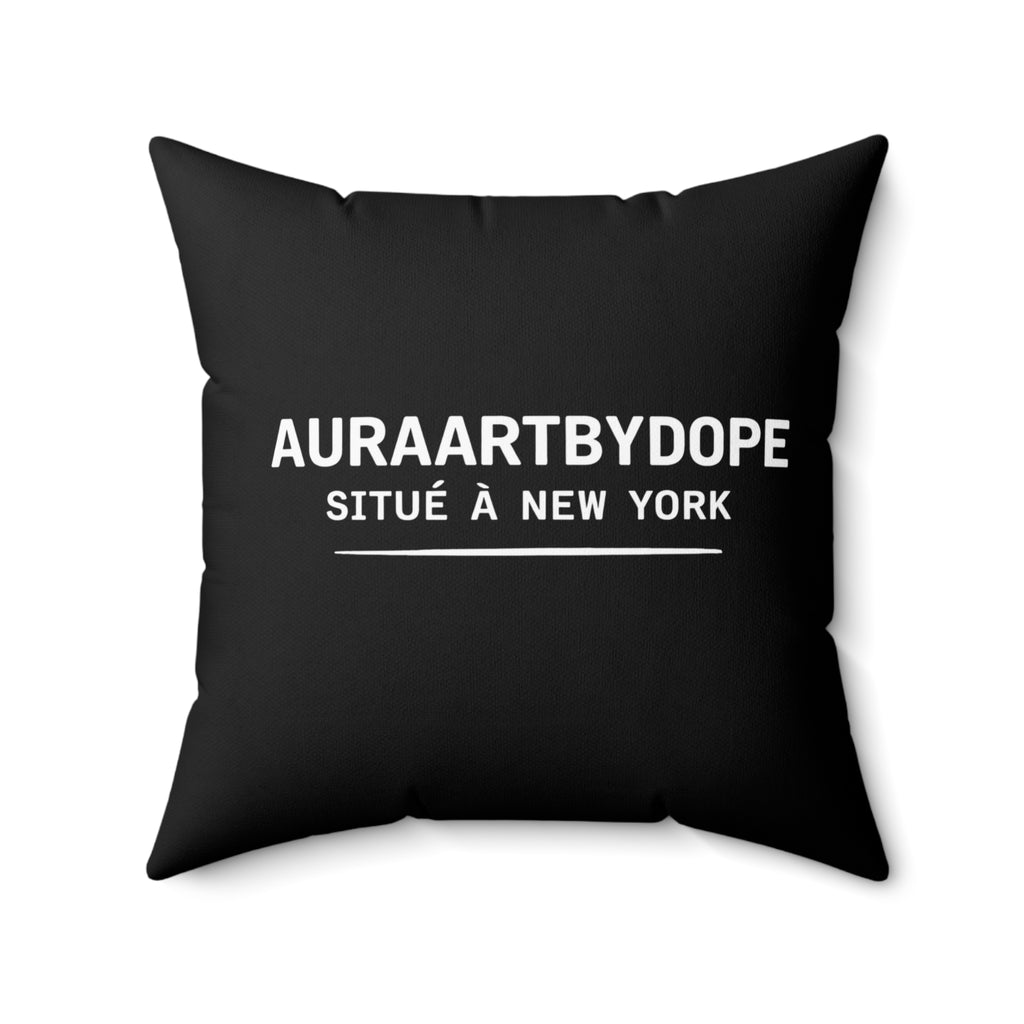 Spun Polyester Square Pillow