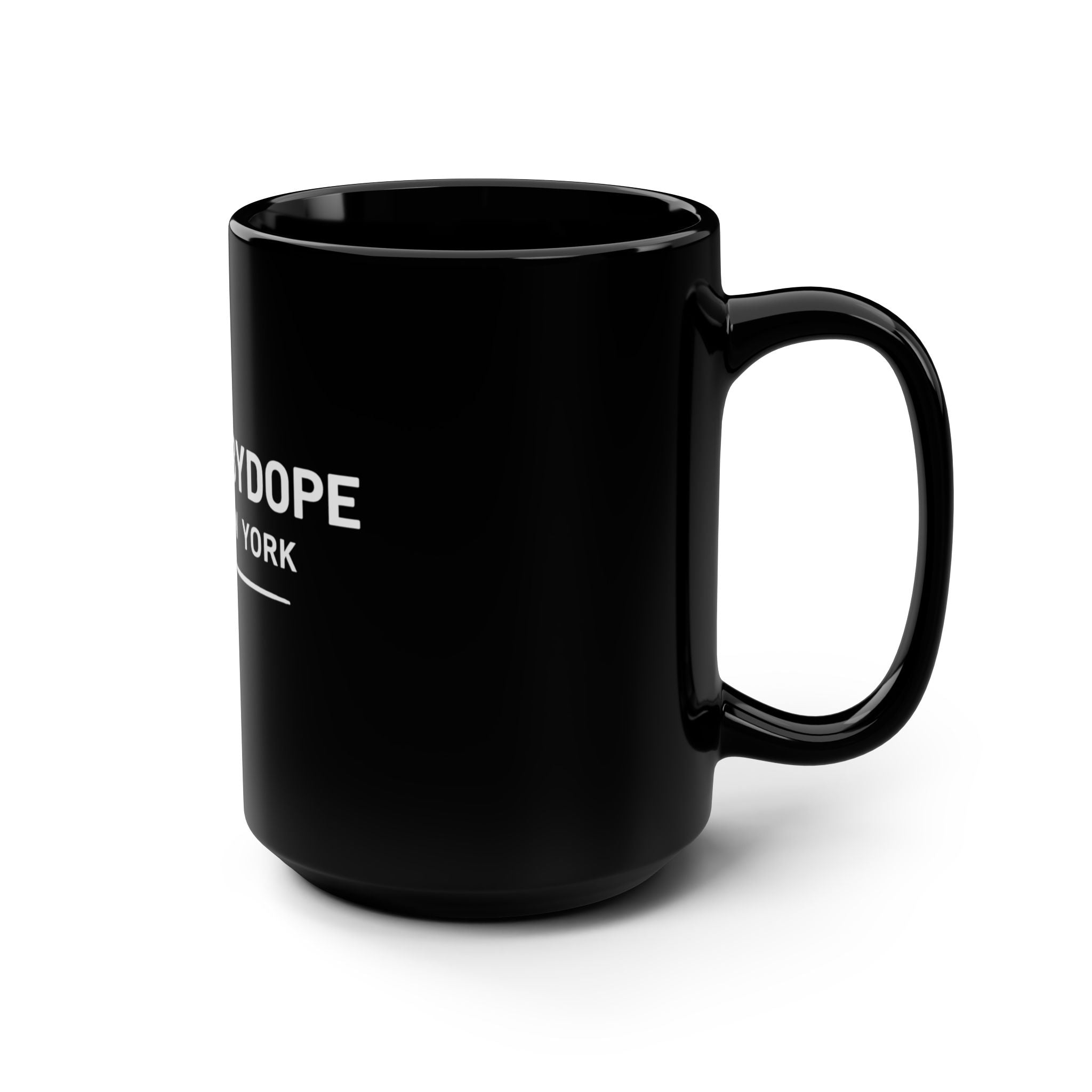 Black Mug, 15oz