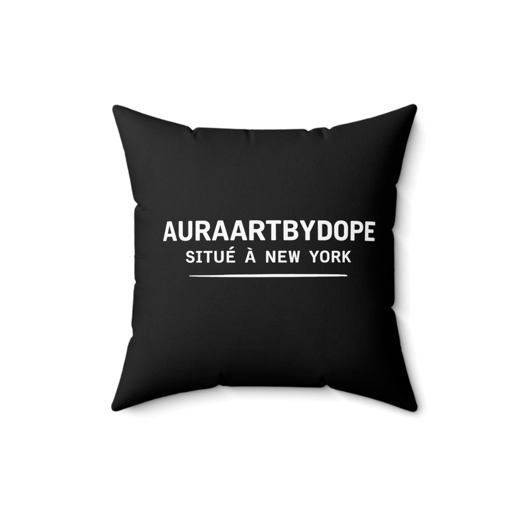 Spun Polyester Square Pillow