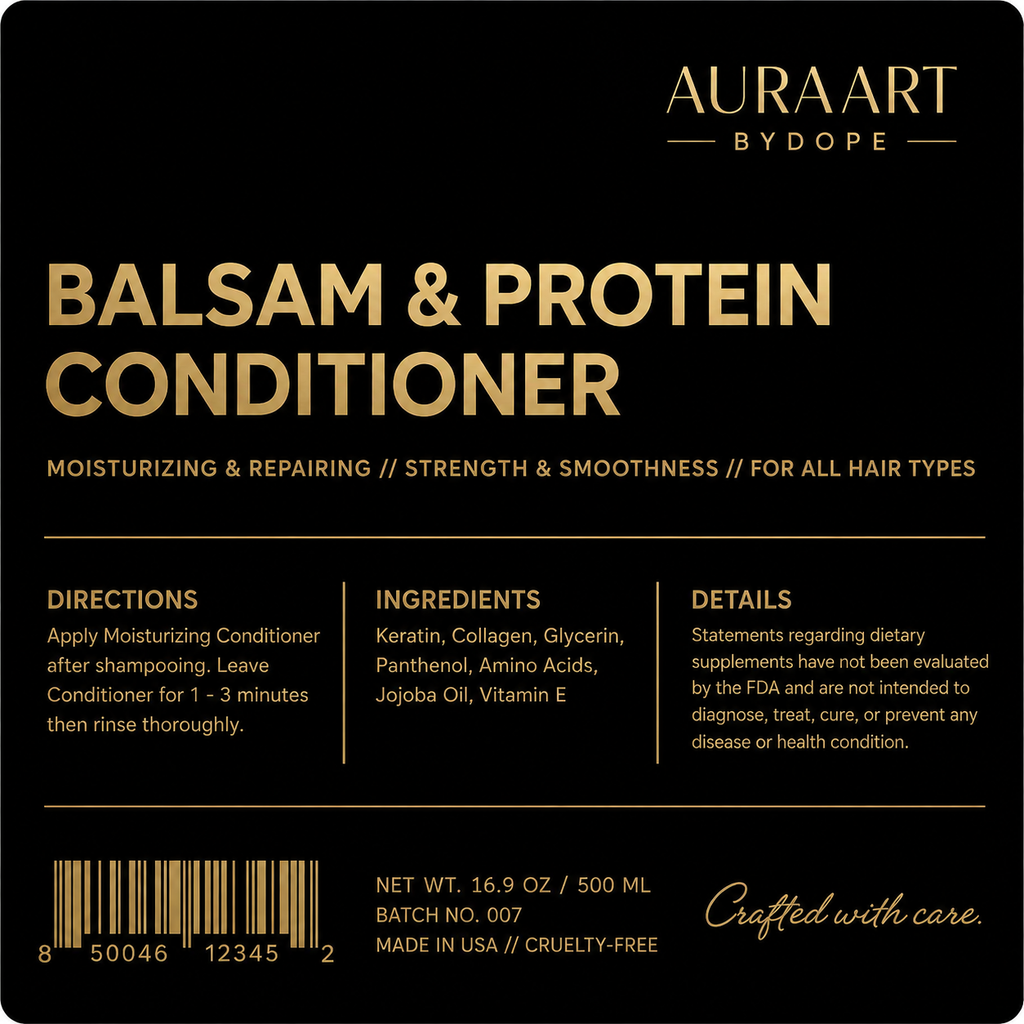 Balsam and Protein Conditioner