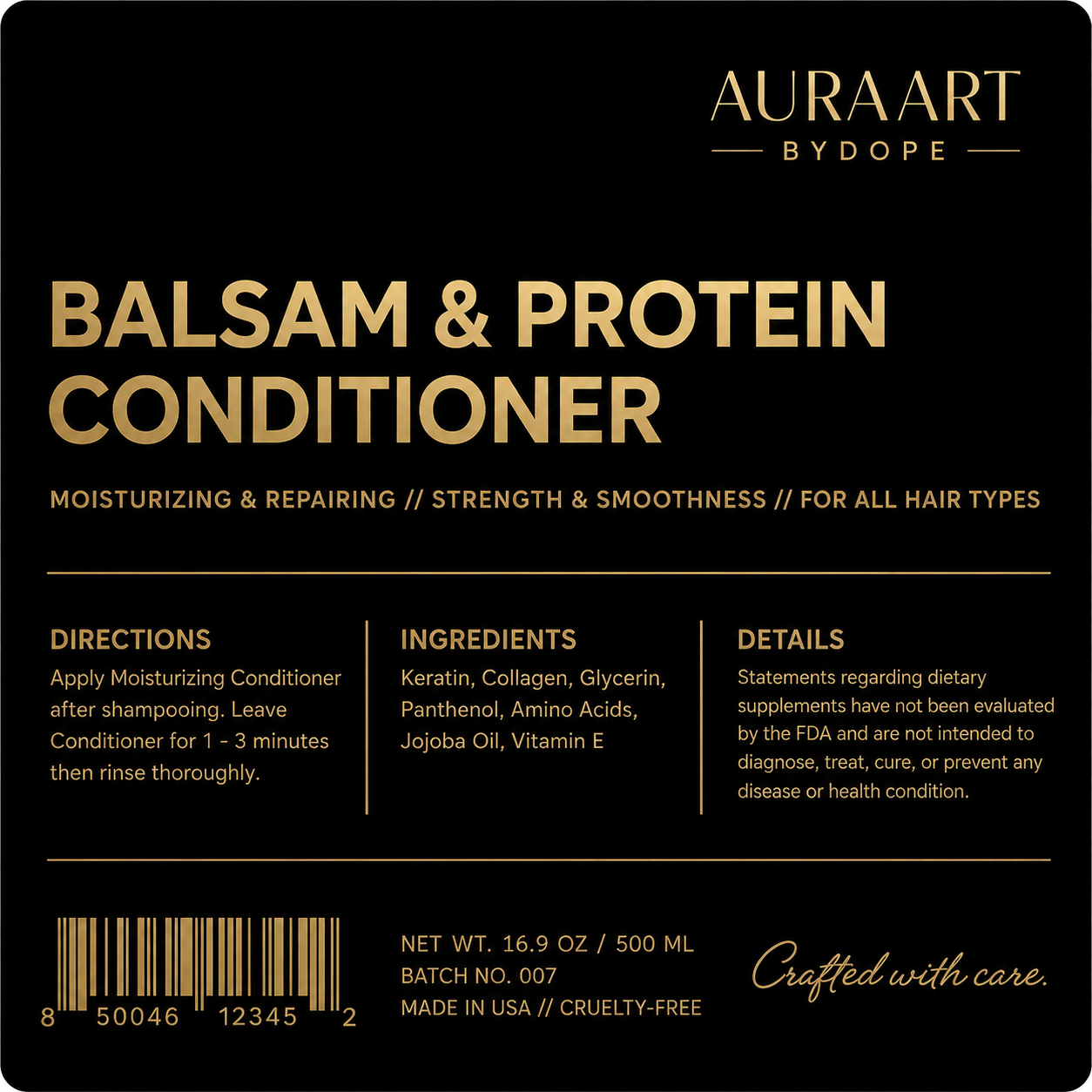 Balsam and Protein Conditioner
