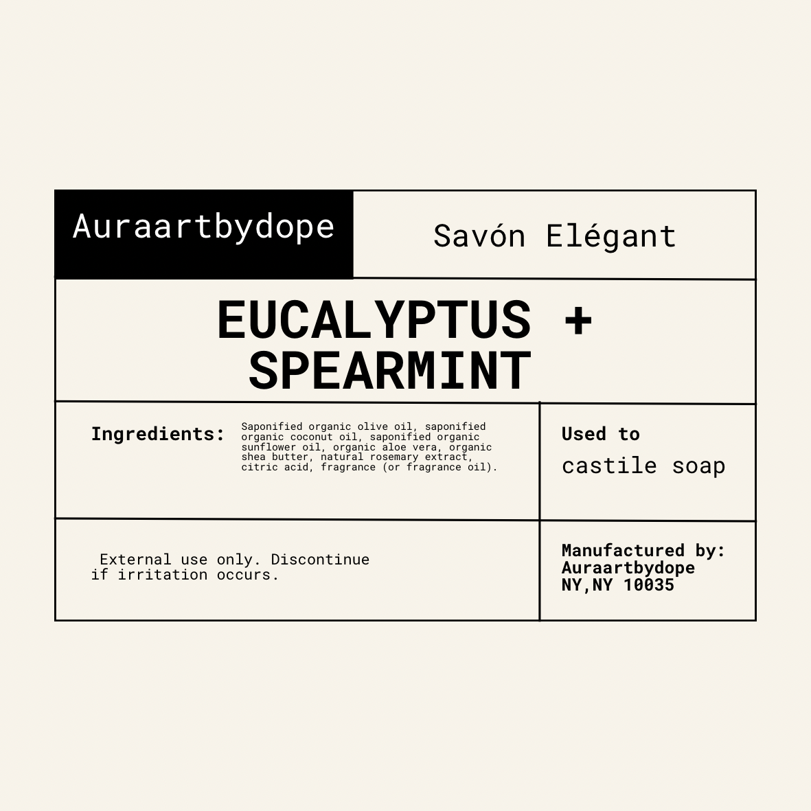 Savon Eleğant (Body Soap)